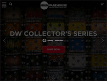 Tablet Screenshot of drumwarehouse.com